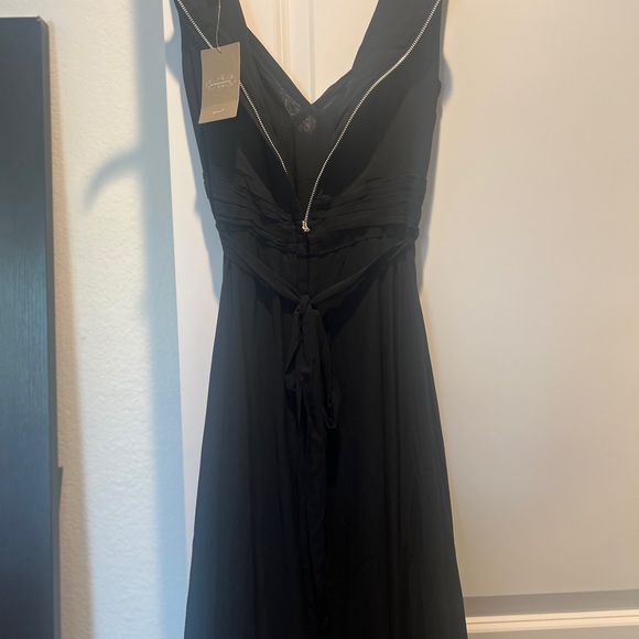 Anthropologie elevenses, black flowing dress - Picture 7 of 7